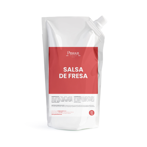 [PT83-1805K-MD] Salsa de Fresa x 1 kg - Panna Food-MD