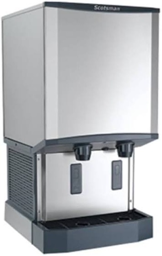 [HID540AX-1] Máquina de hielo en nugget 360 lb y dispensador de agua con refrigeración por aire - Scotsman